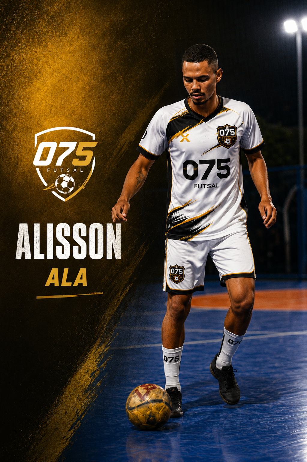 Alisson, ala do 075 Futsal