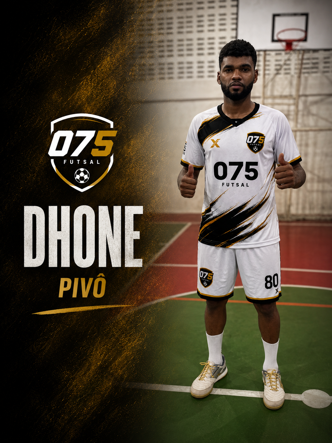 Dhone, pivô do 075 Futsal