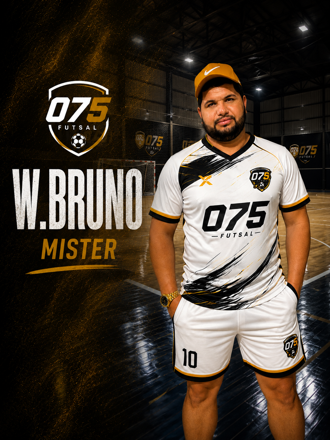W. Bruno, mister do 075 Futsal
