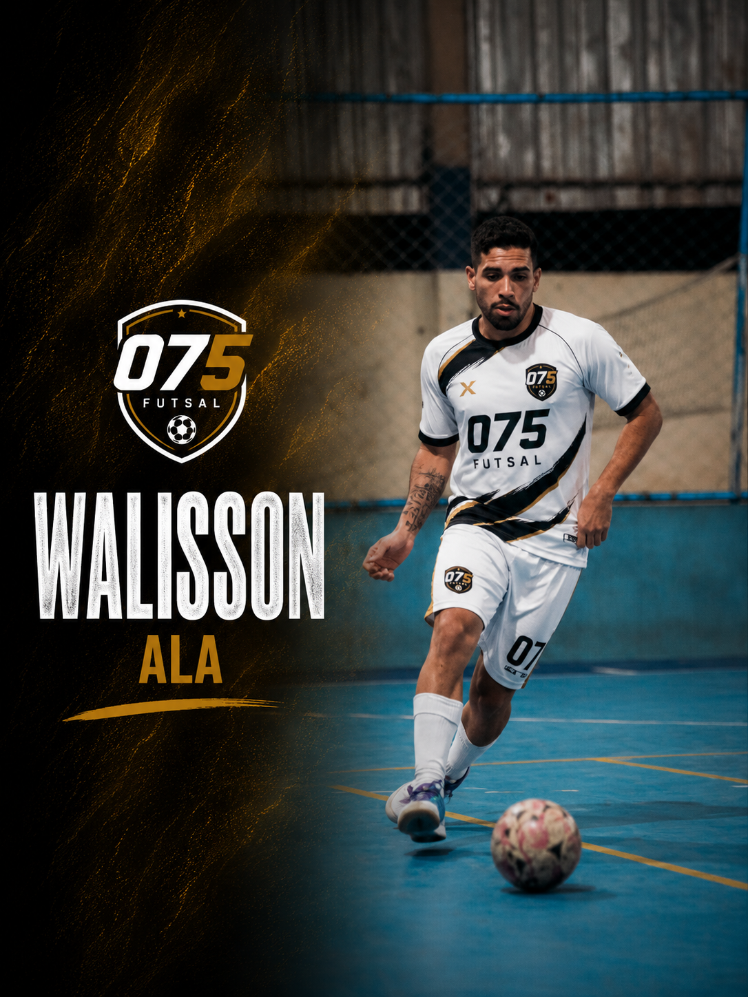 Walisson, ala do 075 Futsal